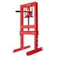 thumbnail image 4 of Hydraulic 6 Ton H-Frame Garage Floor Adjustable Shop Press with Plates, 6T,red, 4 of 9