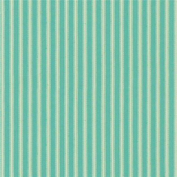 NEW WOVN-219 Stripe New Woven 219 Fabric, Ticking Stripe Aqua