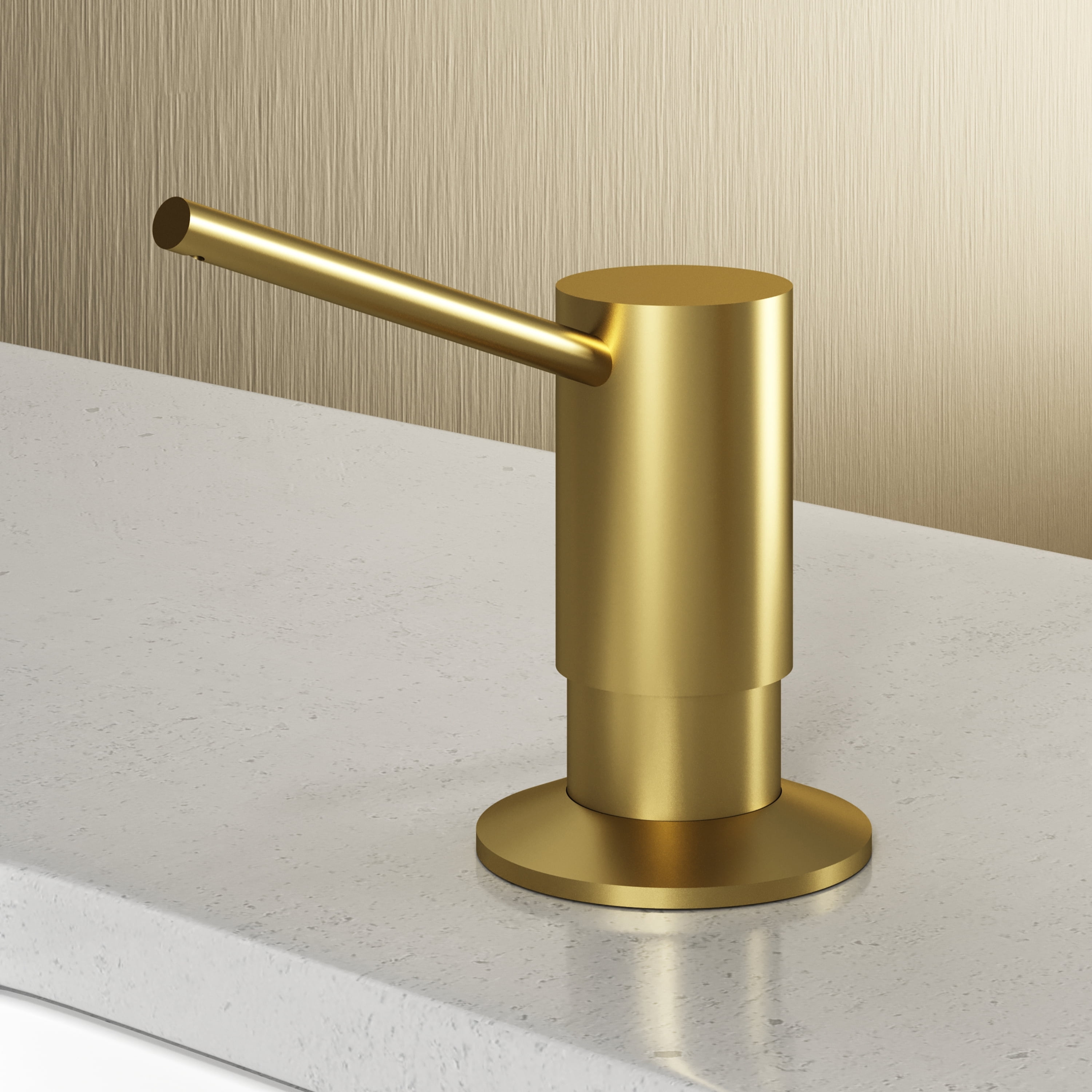 Vigo Vgsd004 Braddock Deck Mounted Soap Dispenser - Matte Brushed Gold