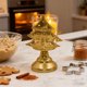 thumbnail image 5 of Adornos Navideños Vintage de Cristal con Forma de Estrella Dorada para Candelabros | Decoración de Mesa de Hierro Forjado | 7×12 Cm | Centro de Mesa Navideño Ideal, 5 of 6