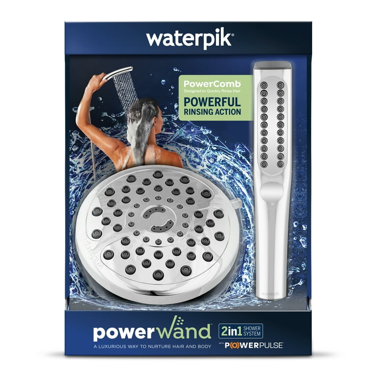 Free Shipping! Waterpik PowerWand Spa System with 6-Inch Fixed