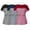 Red, variant on AJTQTH Women Breastfeeding Tops Stylish Colorblocked Striped Tees Crewneck Short-Sleeved Tunic Tshirts for Summer Casual Pack of 3 Maternity Blouses Red L