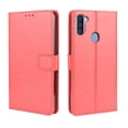 thumbnail image 1 of Étui à Rabat pour Samsung Galaxy A11 Portefeuille Tout-en-un, Étui Folio Multifonction à Rabat avec Porte-Cartes et Dragonne Détachable, 1 of 5
