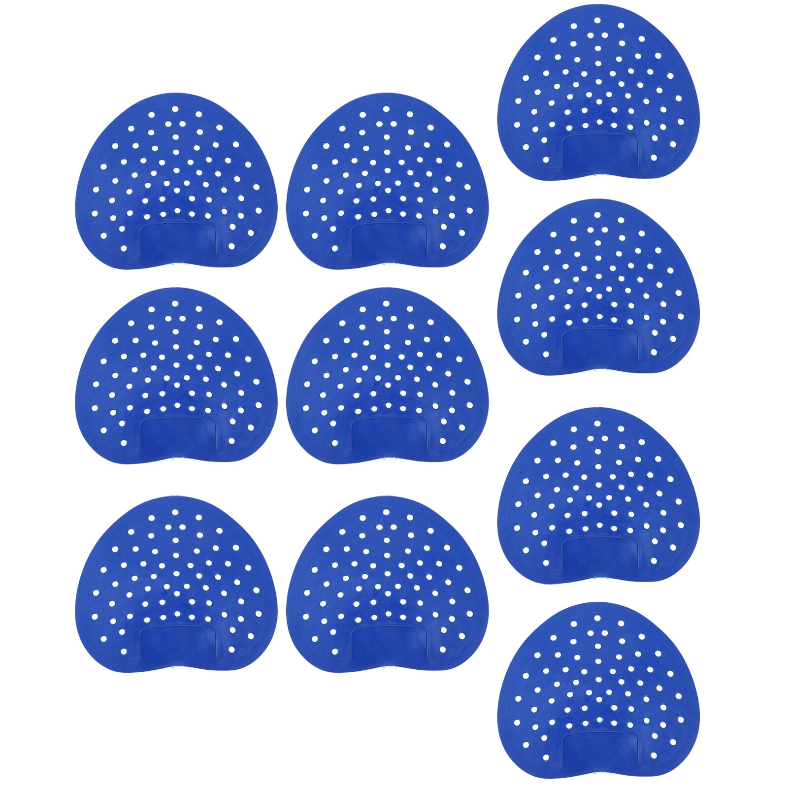 NUOLUX 10pcs Restroom Urinal Screens Urinal Aromatic Strainers Mats