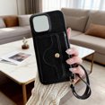 thumbnail image 1 of Klonfd Wallet Leather Card Holder & Hidden Makeup Wallet Phone Comfortable Feel For Pro Wallet, 1 of 4