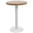 thumbnail image 1 of vidaXL Table de Bistrot Brun Clair 60 cm MDF, 1 of 4