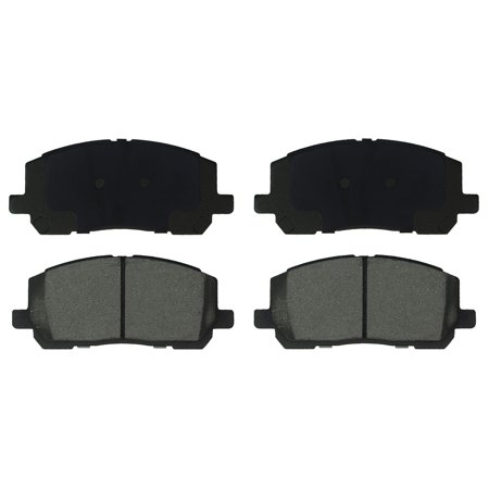 Gridiron Brakes Semi-Metallic Front Brake Pad Set Driver and Passenger Side - ID884 (Replaces Part# MKD884)