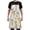 Cute Flowers, variant on Skull with Mustache Kitchen Apron with 2 Pockets Adjustable waterproof Cooking Aprons for Women Men Chef