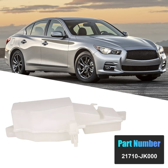 Woudy Coolant Reservoir Tank 21710-JK000 for NISSAN G25 G35 G37 Q40 Q60 2007-2015