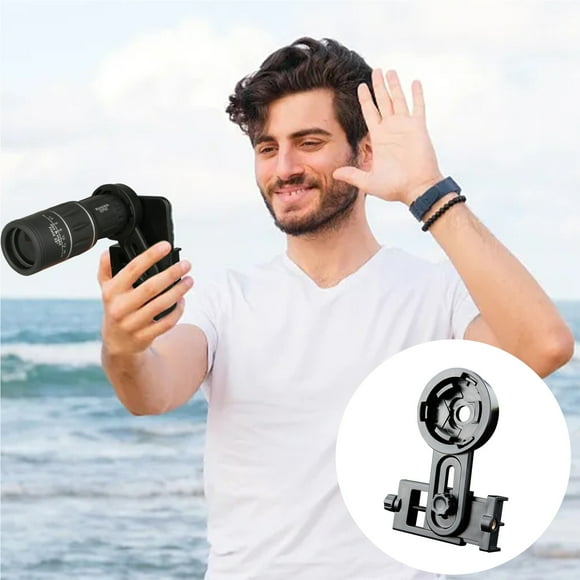 LLQkigsxse Tripod neck Spotting Scope Smartphone Camera Adapter Cell Phone Photography Adapter Mount Fit Almost Smartphones