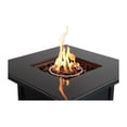 thumbnail image 5 of Living Source International 25'' H x 30'' W Steel Outdoor Fire PitTable with Lid, 5 of 6