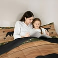 thumbnail image 4 of Feelyou Bear Animal Bedding Comforter Set 7 Pieces, Farmhouse Queen Bedding Sets, 4 of 7