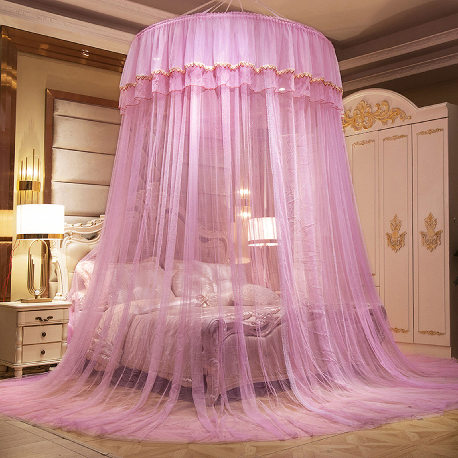 European Landed Princess Mosquito Net For Bed Encryption Foldable Dome European Landed Princess Mosquito Net For Bed Encryption Foldable Dome
