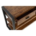 thumbnail image 5 of Jofran Loftworks Modern Industrial Distressed Acacia 50" Sofa Table with Drawers, 5 of 8