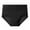 Black, variant on KHONTS Women's Underwear Leak Proof Reusable Washable Protection for Daily Use Red XL
