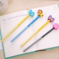 thumbnail image 3 of 20 pcs Cartoon Pencils with Erasers, HB Pencils Set with Cute Animal Eraser, Pencils with Eraser Toppers, 3 of 4