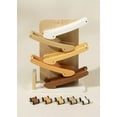 thumbnail image 2 of Coco Village Wooden Car Glidder Track Pretend Playset for Children, 2 of 8