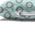 thumbnail image 4 of Seafoam Pet Bed, Ikat Style Motifs Circular Pattern with Dots Inspiration Tribal, Chew Resistant Pad for Dogs and Cats Cushion with Removable Cover, 24" x 39", Seafoam Sea Green Taupe, by Ambesonne, 4 of 4