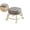 Gray, variant on Rotating Low Stool, Rolling Pulley Low Stool with Wheels, Shoe Changing Makeup Cleaning with Wheels, Home Cleaning Garage Fix Stool for Outdoor Office Working Flooring Cleaning