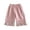 Pink, variant on Generic Toddler Girl Long Shorts Y2K Lace Trim Pettipants Baby Cute Ruffle Hem Baggy Bloomers Boho Flowy Summer Wide Leg Gauze Shorts