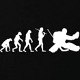 thumbnail image 3 of CafePress - The Evolution Of The Hockey Goalie Sweatshirt (Dar - Classic Crew Neck Sweatshirt, 3 of 4