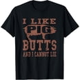thumbnail image 1 of Silhouette BBQ Grill I Like Pig Butts and I Cannot Lie - Camiseta de regalo, 1 of 2