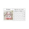 thumbnail image 4 of aturustex Toddler Baby Girl Easter Princess Dress 9M 12M 18M 24M 3T 4T Short Sleeve Square Neck Bunny Print Ruffle Bownet Belt Party Dresses, 4 of 9