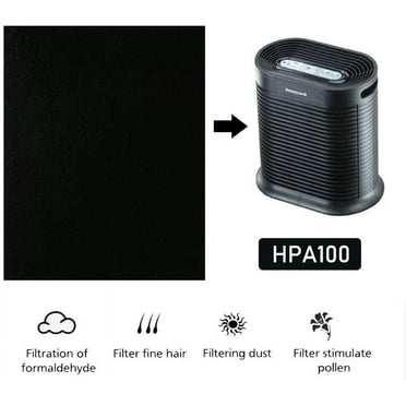 Eshoppercity Brand - 4Pcs Pack Carbon Pre-Filter made for Honeywell Replacement Filter Type R HPA100 HPA090 HRF-A100 (Carbon Filter ONLY)