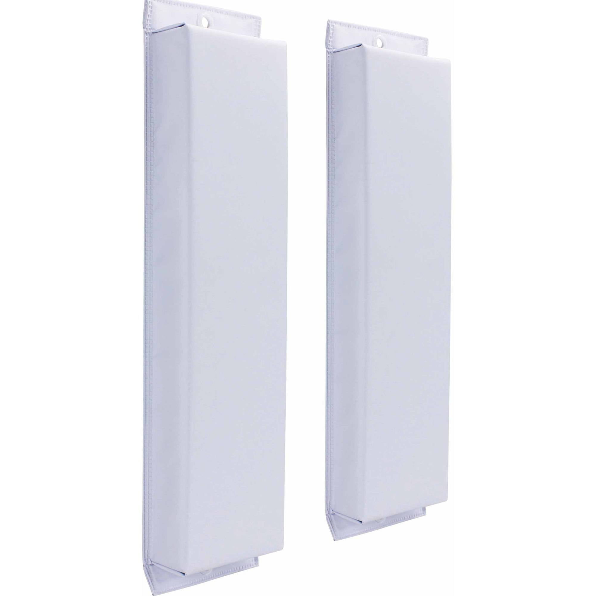 Extreme Max BoatTector Flat Fender Value 2-Pack - 26", White White Twin Pack