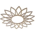 thumbnail image 2 of Ekena Millwork 30"OD x 10 1/2"ID x 3/8"T Daisy Wood Fretwork Pierced Ceiling Medallion, Birch, 2 of 3