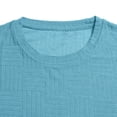 thumbnail image 6 of Admvng Mens Tops Solid Long Sleeve Shirts Breathable Casual Everyday Sports Pullover Tops, 6 of 7