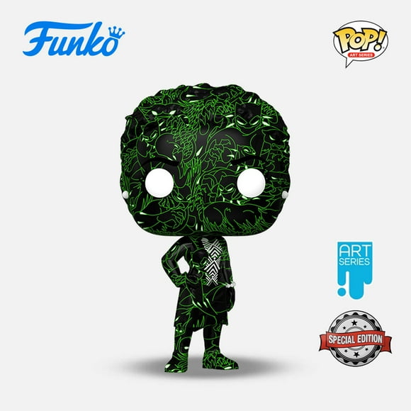 Funko Pop Marvel Avengers Black Panther Surrounding Blind Box Handmade Toy Doll Handmade Desktop Decoration Collection Toy Gifts