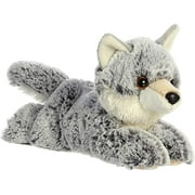 Aurora - Small Gray Mini Flopsie - 8" Winter Wolf - Adorable Stuffed Animal