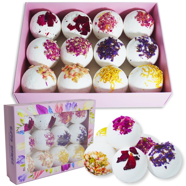 Bombas de baño Persidra Flower Petals con aceites esenciales x6