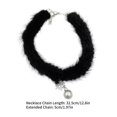 thumbnail image 3 of FENOHREFE Soft Plush Necklace Warm Fashion Accessory Suitable for Youthful Women Seeking Comfort and Style in Cold Weather, 3 of 8