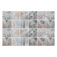 thumbnail image 1 of 24pcs Retro Grey Kitchen Tile Sticker Wall Waterproof Self Adhesive Wallpaper PVC Furniture Cabinet Surface DIY Decorative Decal, 1 of 5