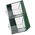 thumbnail image 4 of Tea Coffee Condiment Organizer, U Shaped Double Layers Tea Bag Holder, Large Capacity Ea Caddy Box Containers, Transparent Multifunction Rack for Cosmetics Snacks Toys, 4 of 8