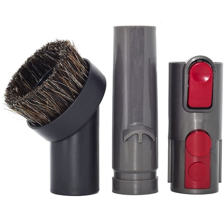 Horse Hair 1.25" Vacuum Brush Attachment Hose Adapter Compatible with Dy*son V15 V11 V10 V8 V7 V6 Vacuum Cleaner
