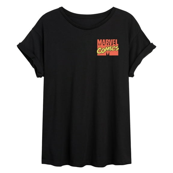 Marvel Iron Man - Sketch - Women's Oversized Graphic T-Shirt