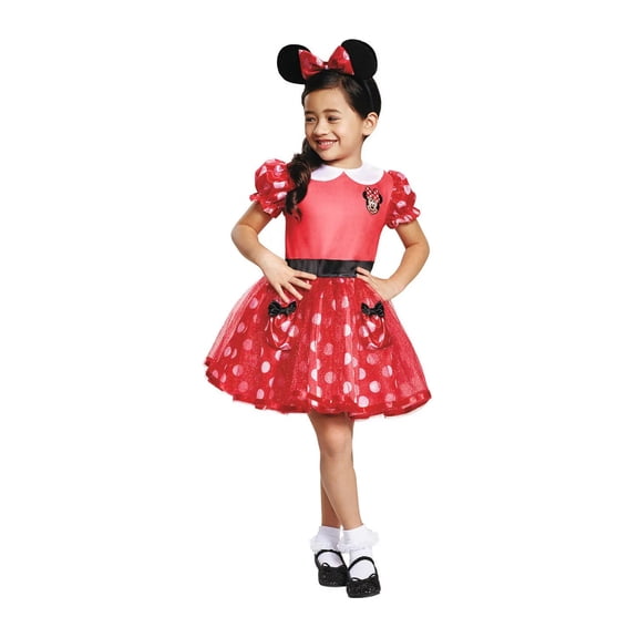 Disguise Toddler Girls' Minnie Mouse Dress Costume - Size 2T