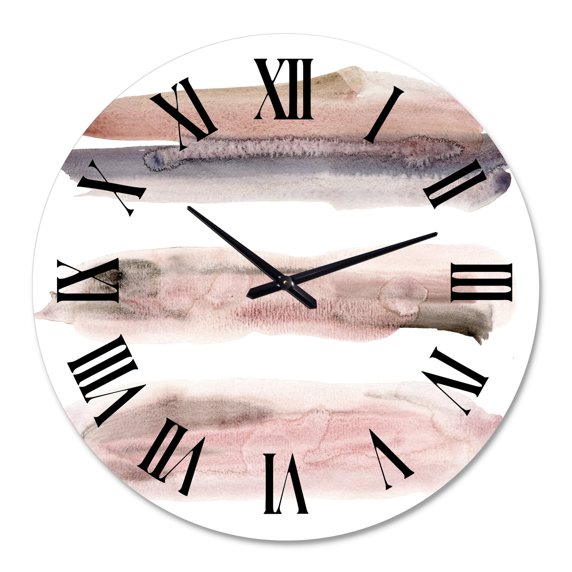 Designart 1 in Quartz Modern and Contemporary Wall Clock