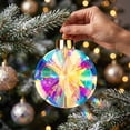 thumbnail image 3 of Yyuenw Christmas Ball Ornament Christmas Ball Decoration Christmas Courtyard Outdoor LED Luminous Holiday Pendant, 3 of 8