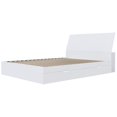 thumbnail image 1 of Nexera Porter 2-Piece Dual Storage Bed Set, White, Double, 1 of 6