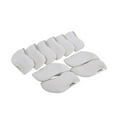 thumbnail image 1 of jinwen 10 Pcs Visible Cloth Covers Golf Club Covers Protector Universal Headcover Cloth White, 1 of 9
