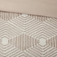 thumbnail image 3 of INK+IVY Ellipse 3 Piece Full/Queen Cotton Jacquard Duvet Cover Set Blush, 3 of 6