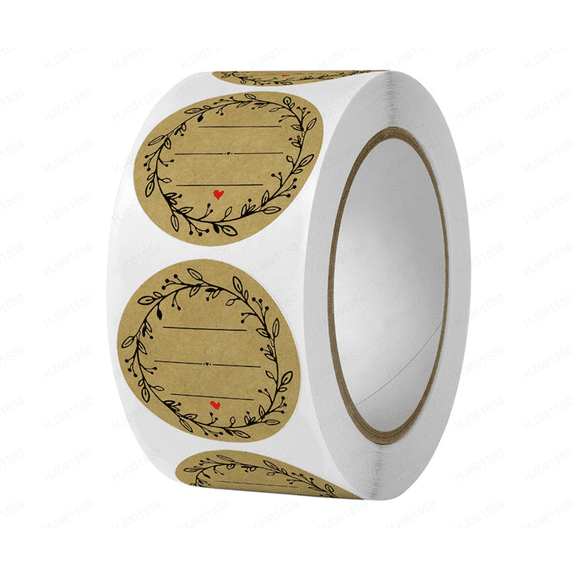 (500Pc/Roll) 2 Label Stickers For Jars And Lids Pantry Labels | Mason Jar Labels | Sticker Labels | Canning Labels | Labels | Bottle Labels | Mason Jar Labels