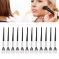 thumbnail image 1 of Stippling Brush, Dual Layers Bristles 12Pcs Easy To Use Makeup Brush Set Soft Bristles Aluminum Tube Connector Multifunction  For, 1 of 8