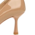 thumbnail image 5 of Women Pointed Toe Stiletto High Heels 6.5CM Bow Patent Leather Sexy Pumps Wedding Evening Party, 5 of 6