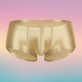 thumbnail image 1 of Men's Underwear Breathable Soft Comfortable Briefs For Daily Wear Low Rise Sheer Shiny Undergarment For Everyday Use, 1 of 3