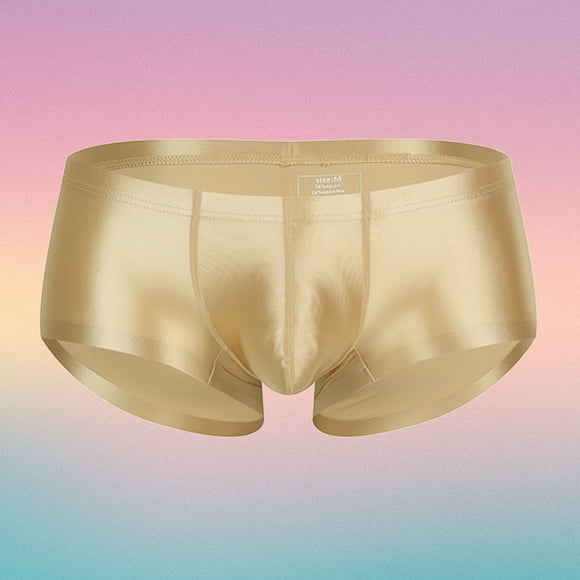 Men's Underwear Daily Wear Briefs with Breathable Soft Comfort and Sheer Shiny Finish for Everyday Use